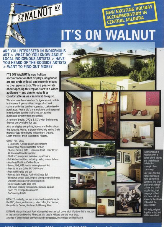 Vila It'S On Walnut Mildura Pokoj fotografie